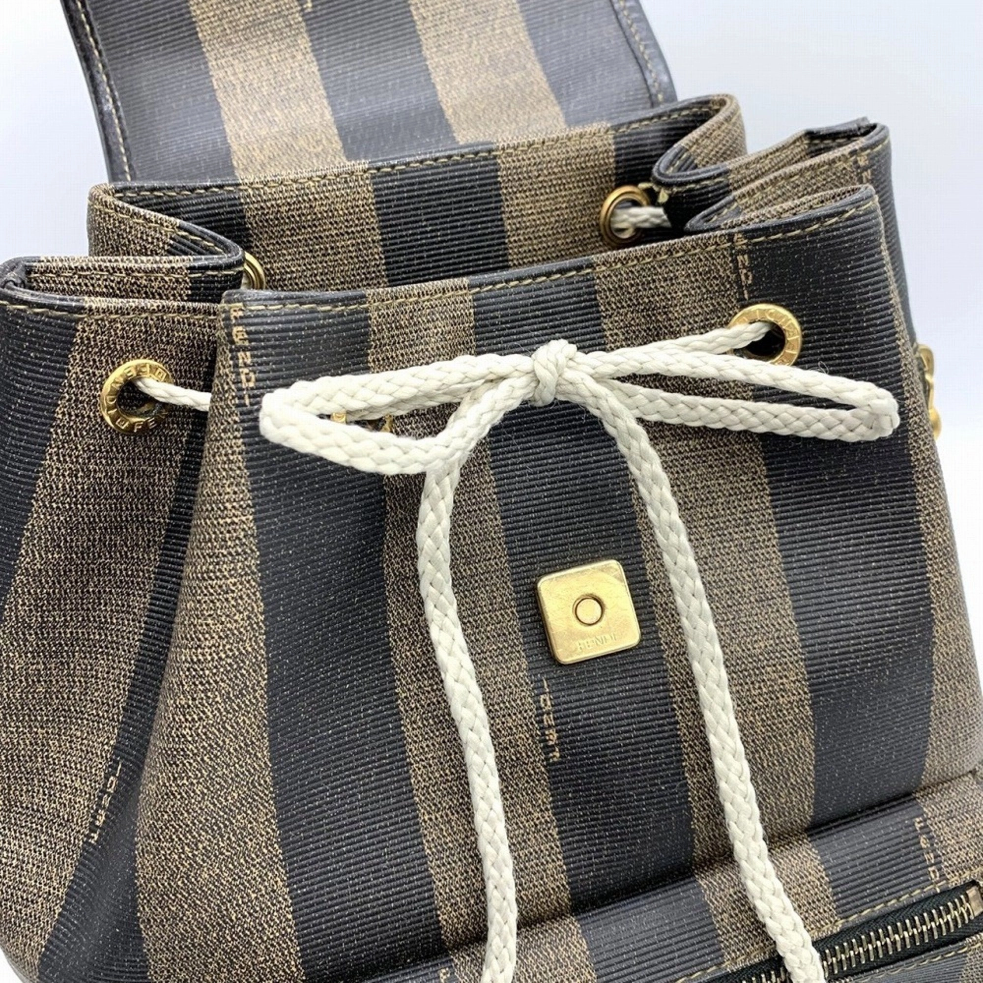 Fendi Pequin Pvc Backpack (Pre-Owned)