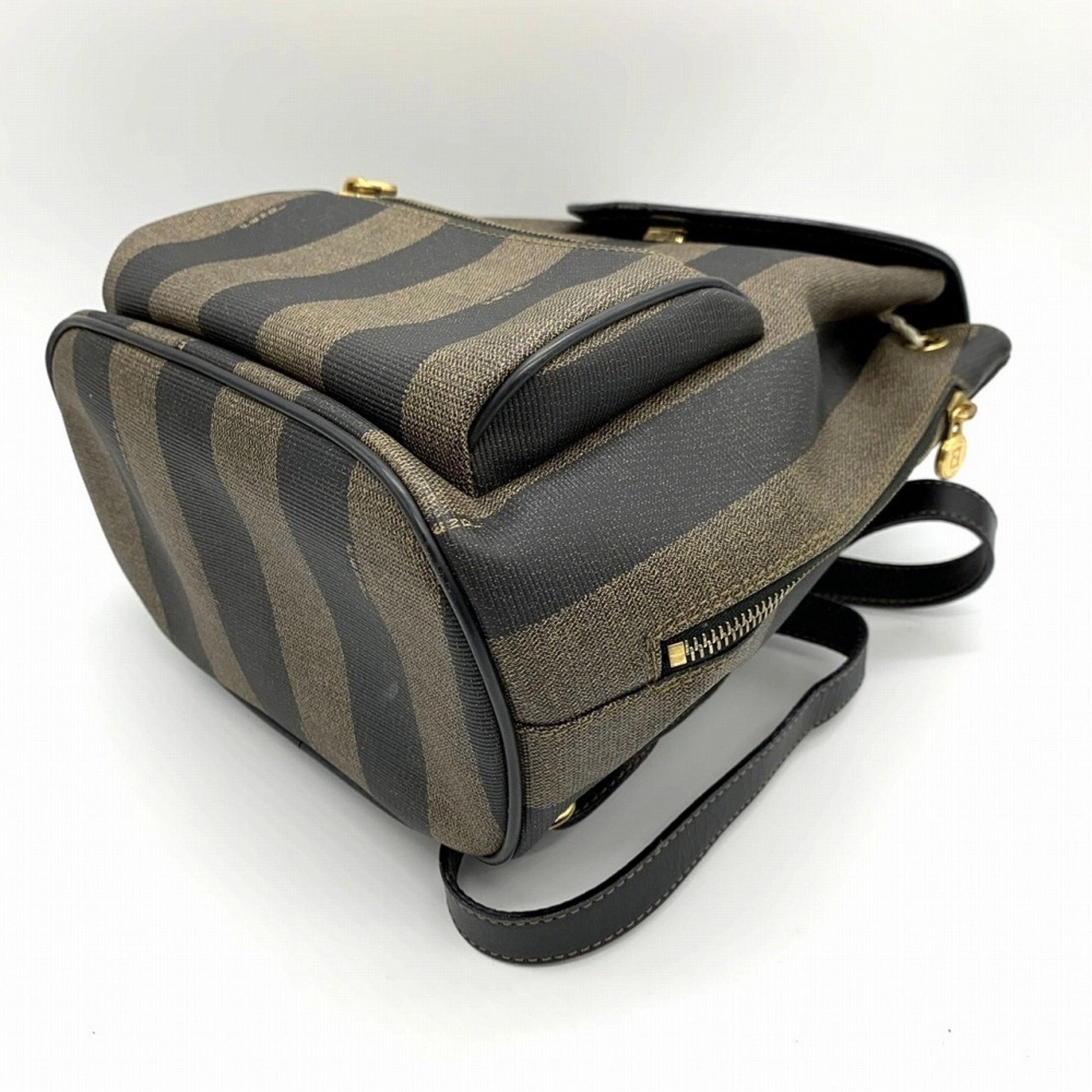 Fendi Pequin Pvc Backpack (Pre-Owned)