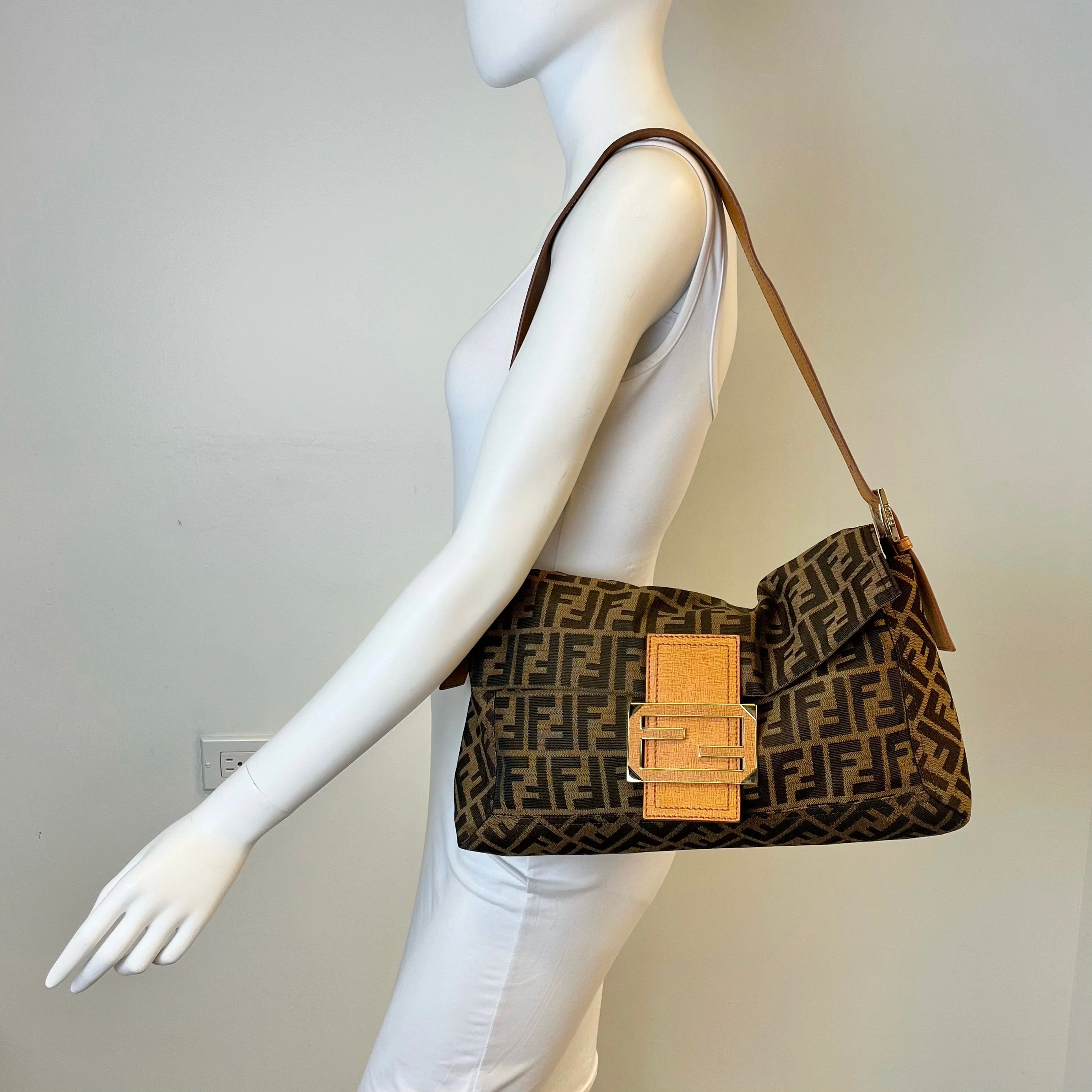 Fendi Zucca Shoulder Bag