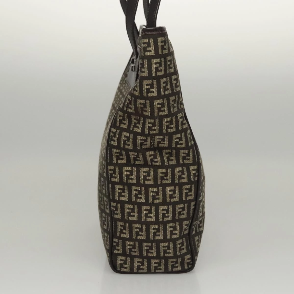 Fendi Zucchino Canvas Tote Bag (Pre-Owned)