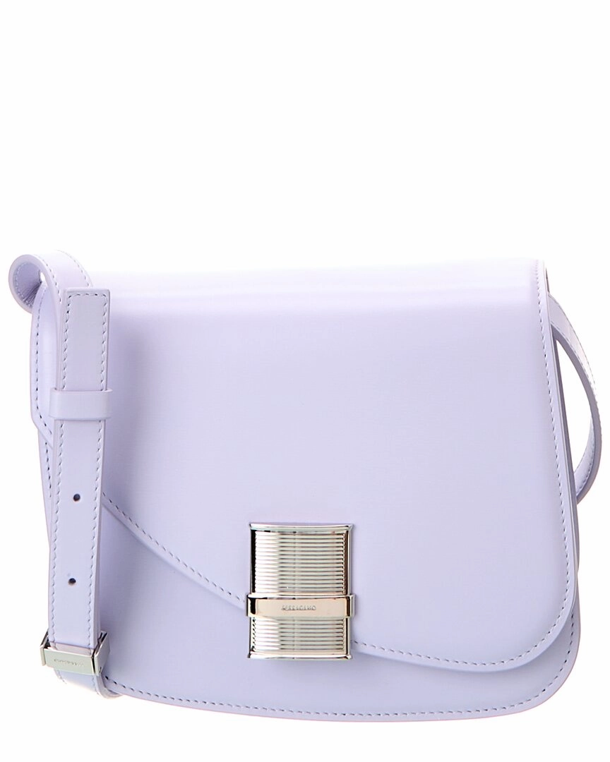 Ferragamo Fiamma Small Leather Crossbody