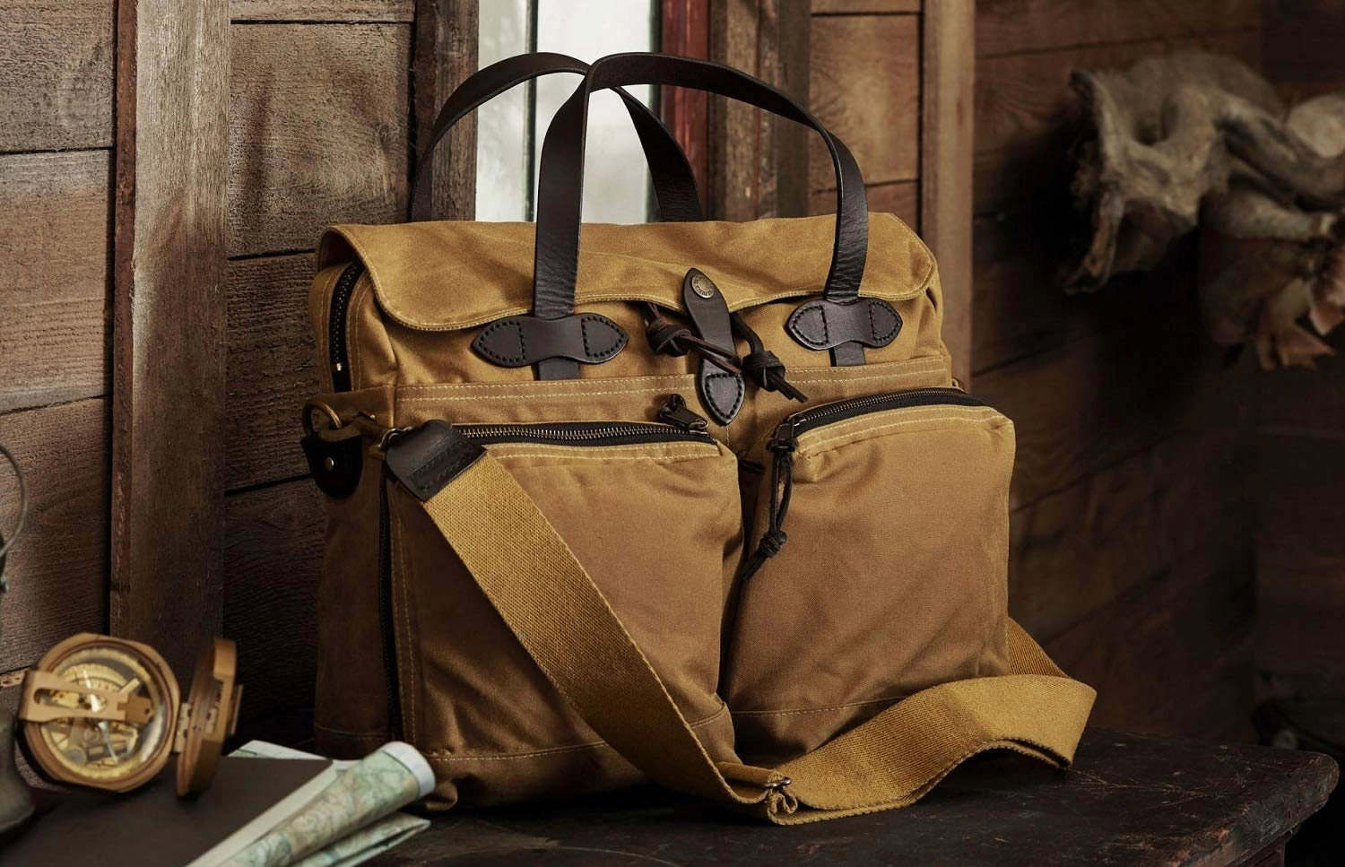 Filson 24 Hour Tin Cloth Briefcase