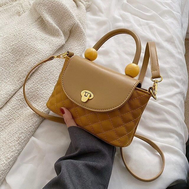Fitty Women's Quilted Leather Handbag