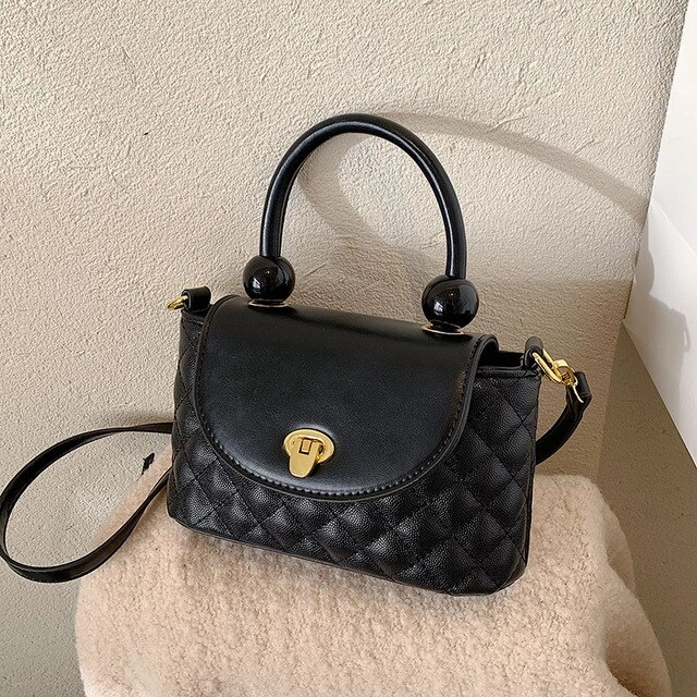 Fitty Women's Quilted Leather Handbag