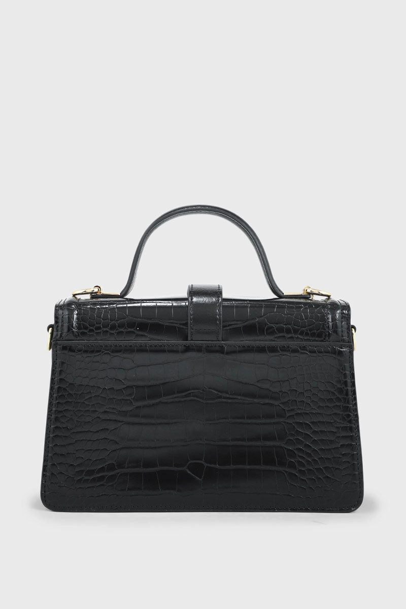 Flap Shoulder Bags BH0058-Black