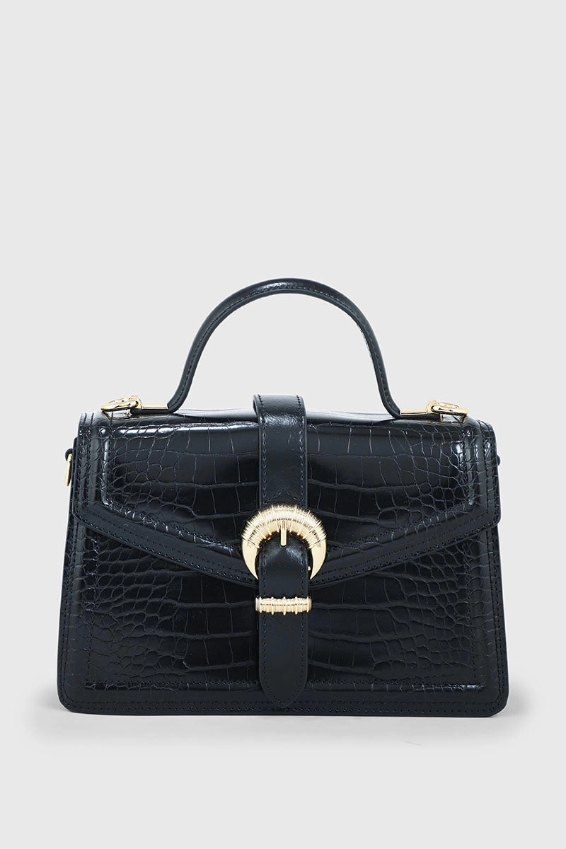 Flap Shoulder Bags BH0058-Black