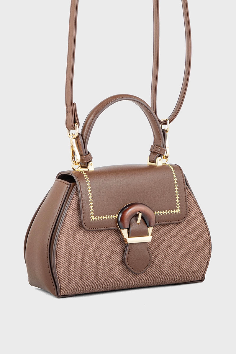 Flap Shoulder Bags BH0066-Maroon