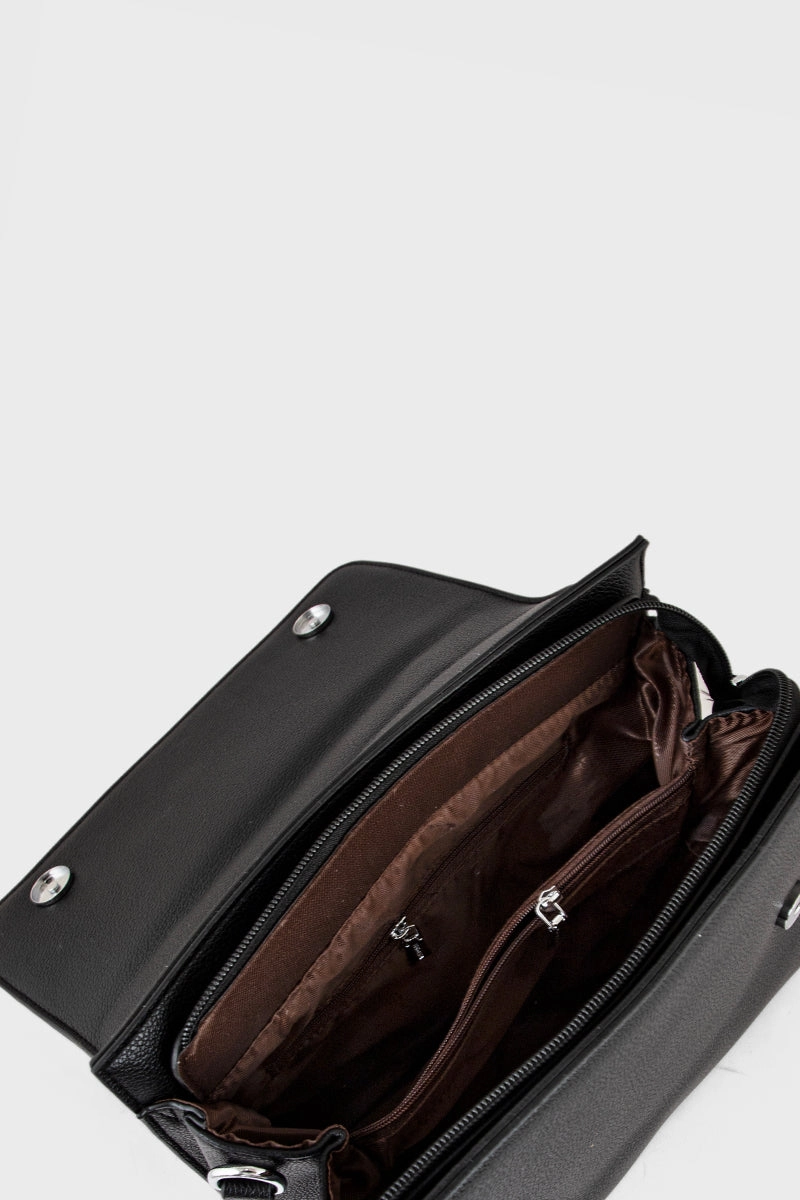 Flap Shoulder Bags BH0093-Black
