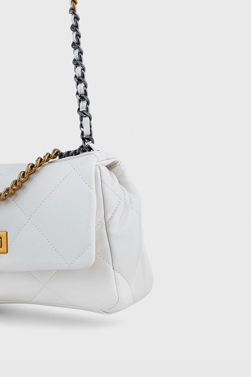 Flap Shoulder Bags BS2096-Ivory