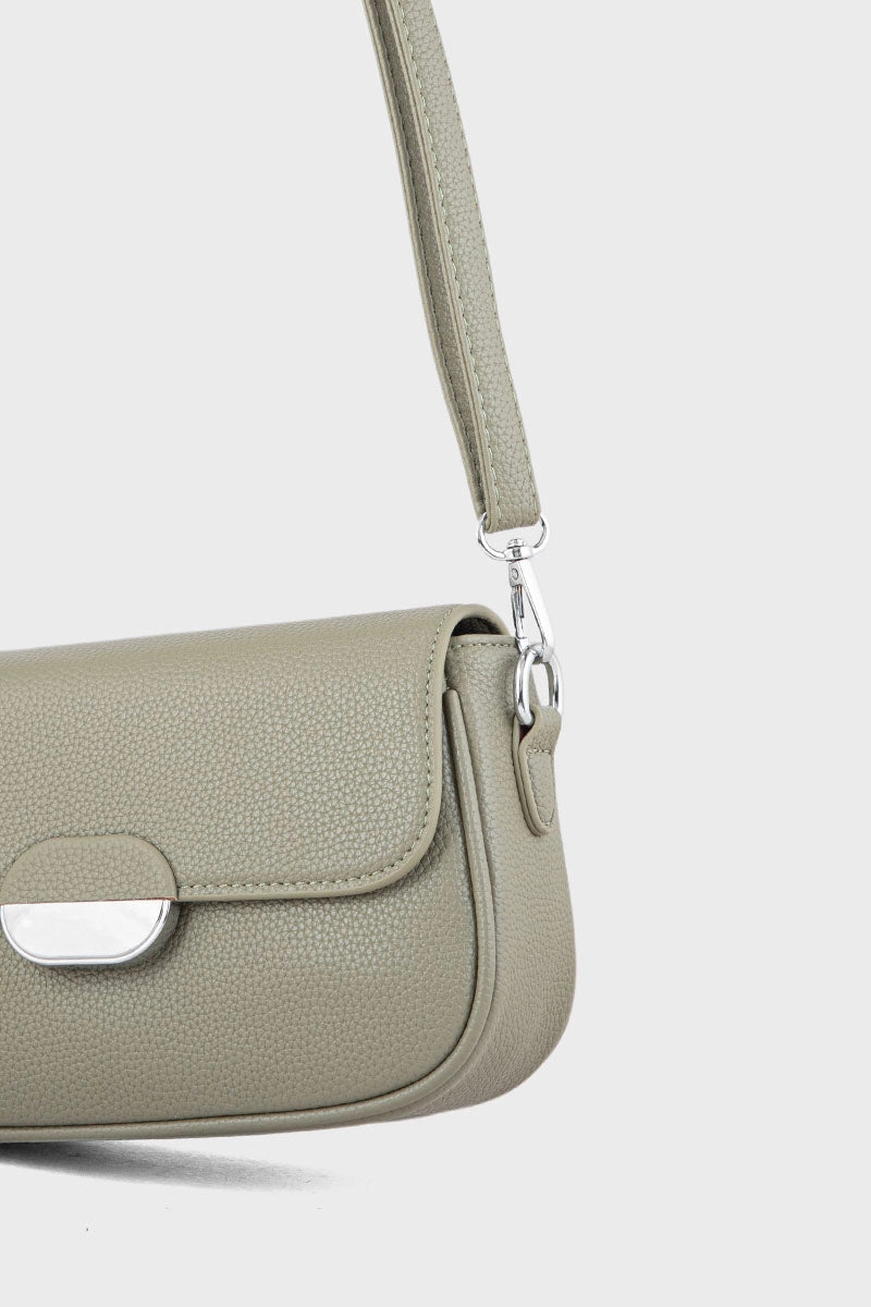 Flap Shoulder Bags BS2107-Olive