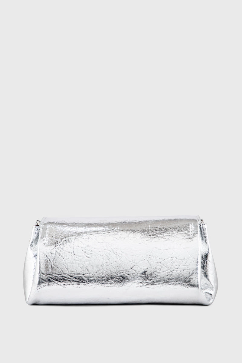 Flap Shoulder Bags BS2114-Silver