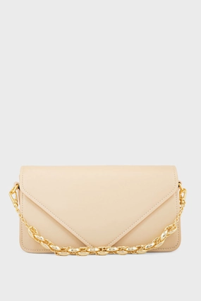 Flap Shoulder Bags BS2123-Beige