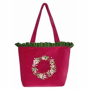 Floral Wreath Tote