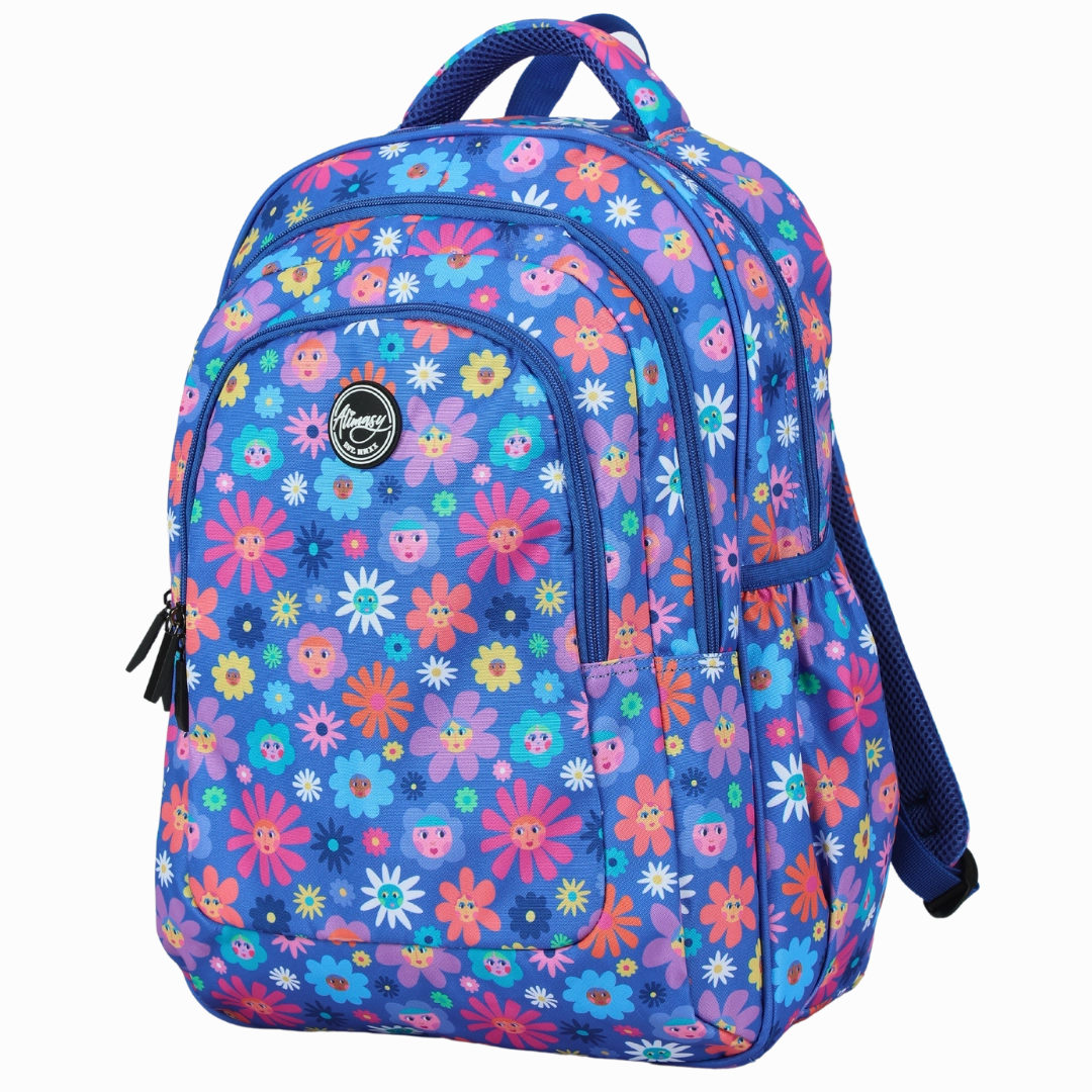 Flower Friends Large School Backpack