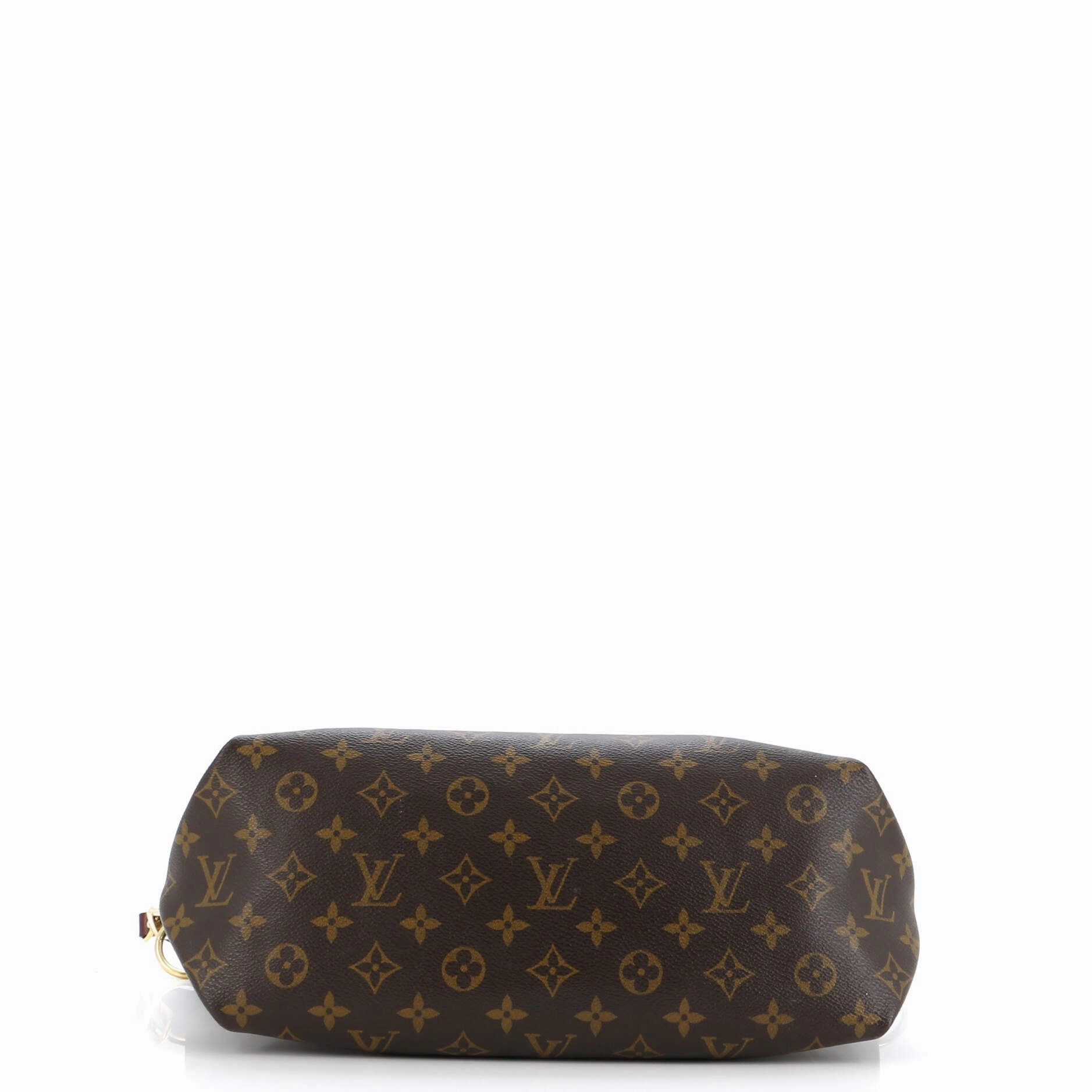 Flower Zipped Tote Monogram Canvas MM