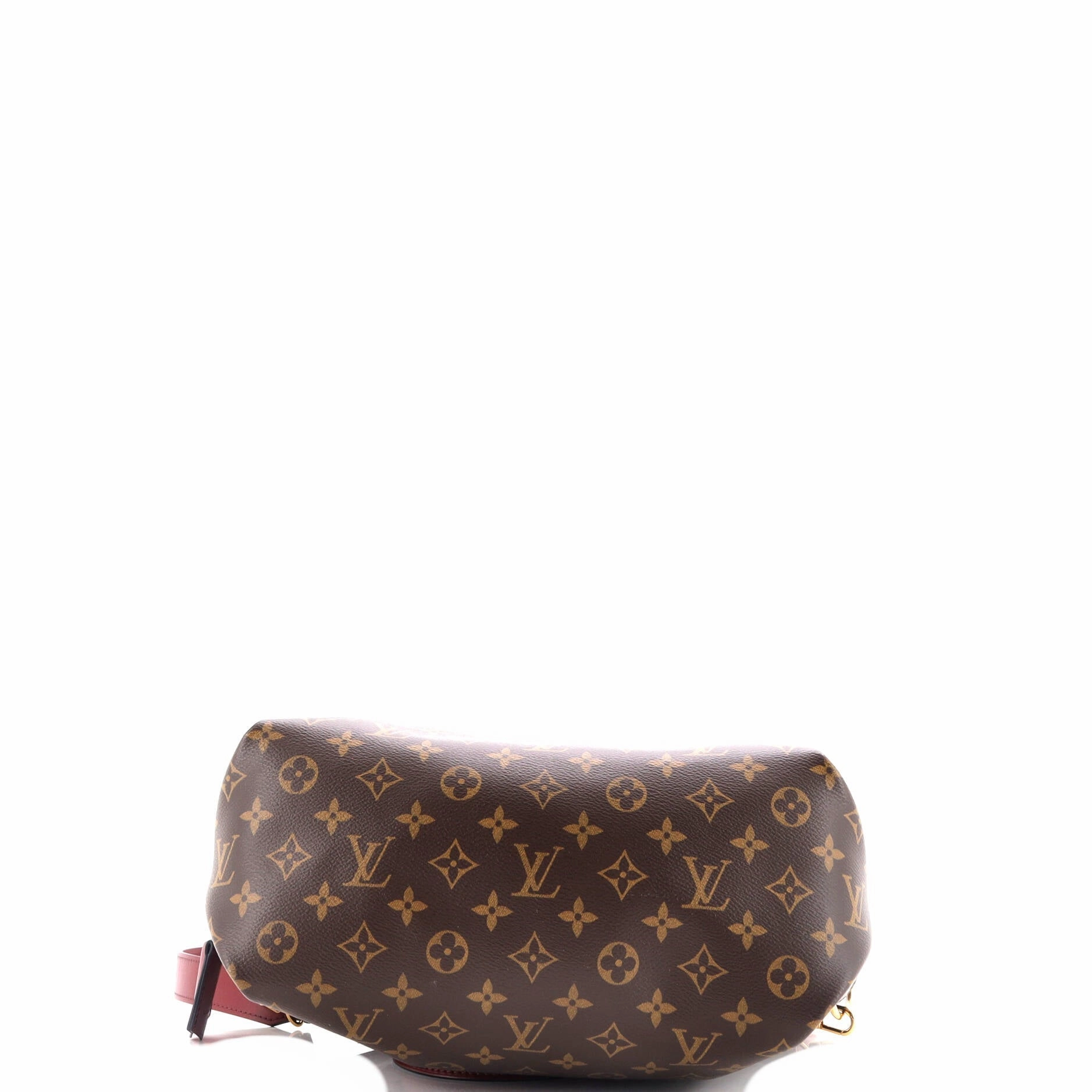 Flower Zipped Tote Monogram Canvas MM