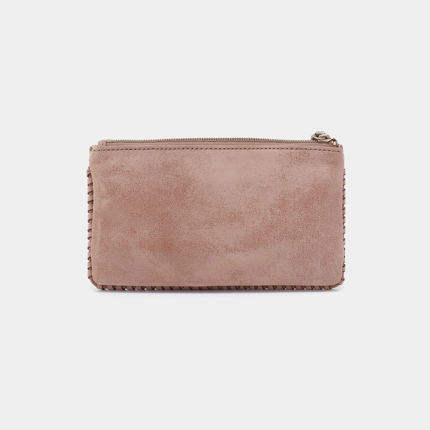 Foray Large Wallet In Buffed Leather - Hazel