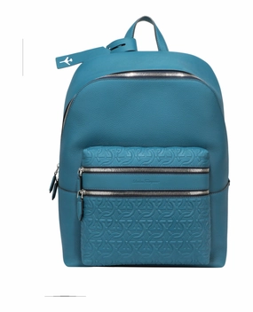 Gancini Leather Backpack