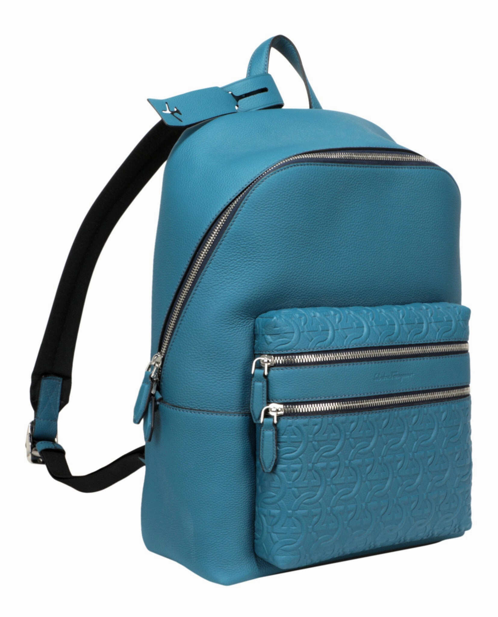 Gancini Leather Backpack