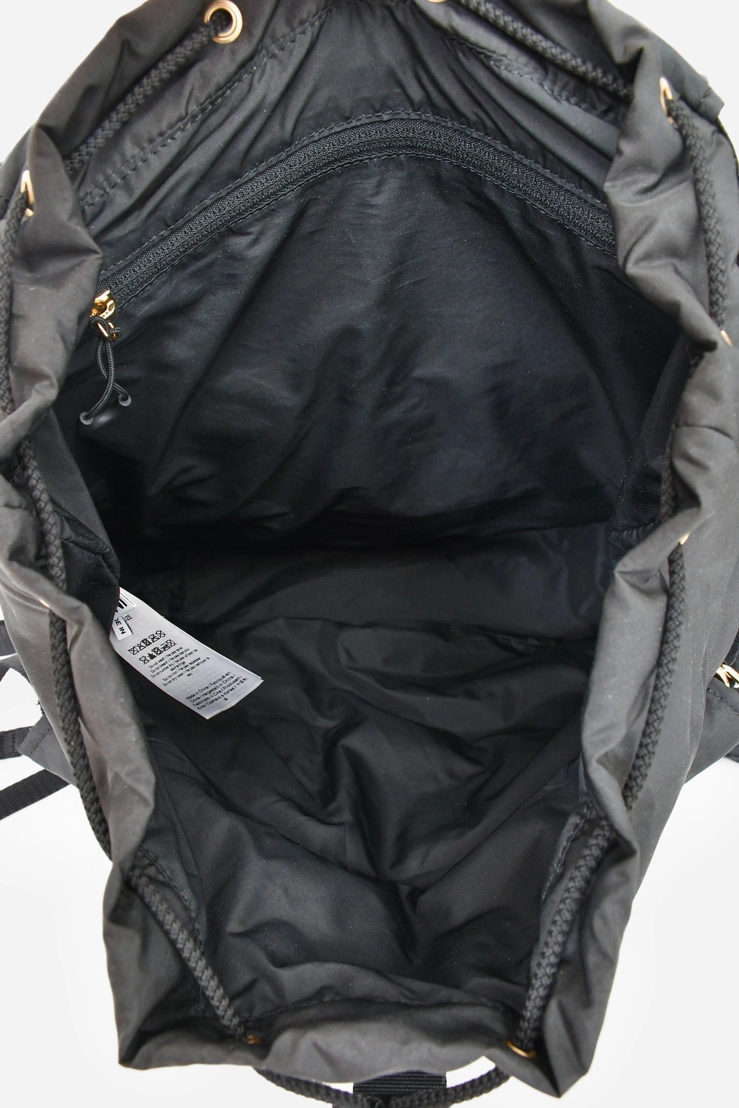 Ganni Black Recycled Tech Backpack