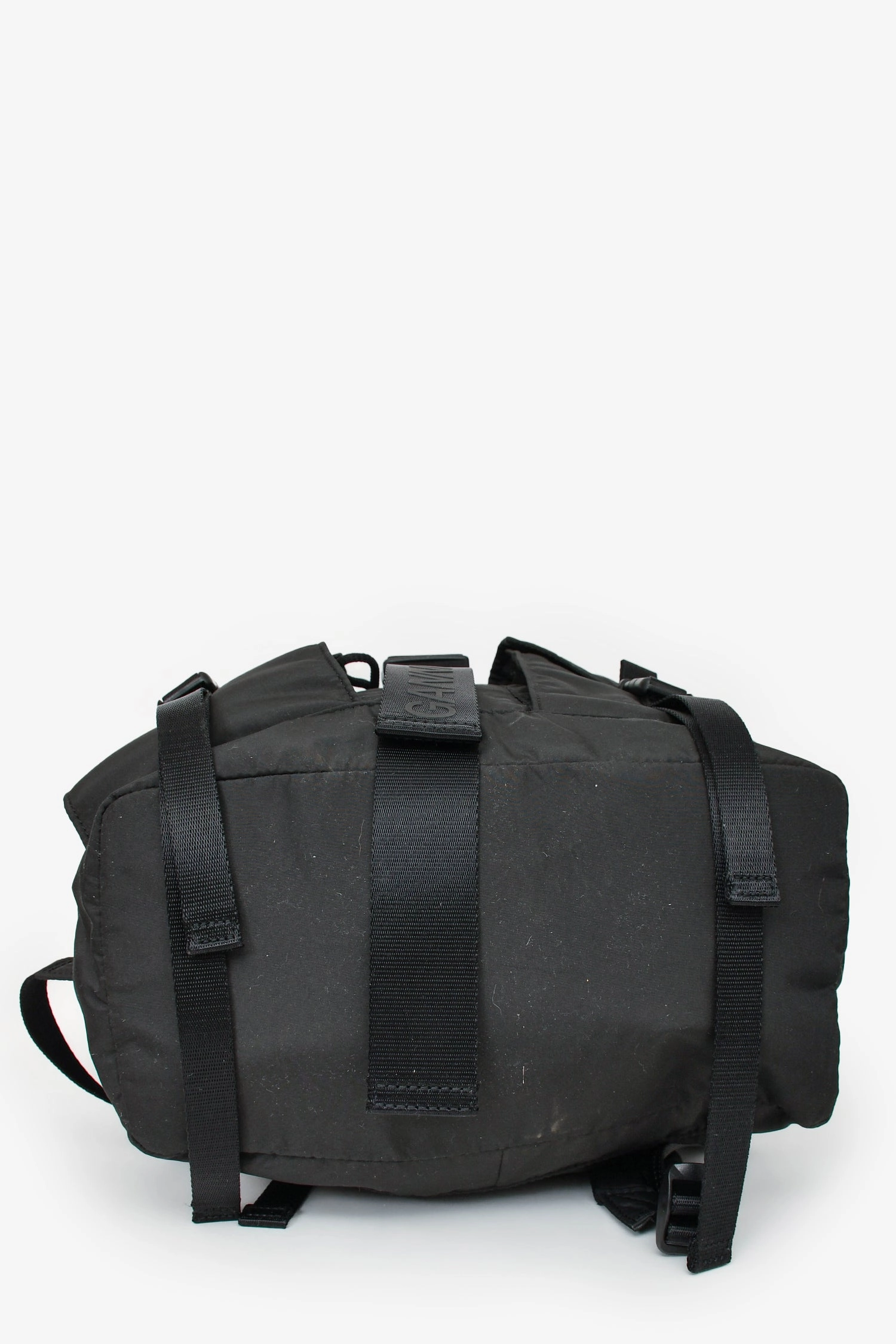 Ganni Black Recycled Tech Backpack