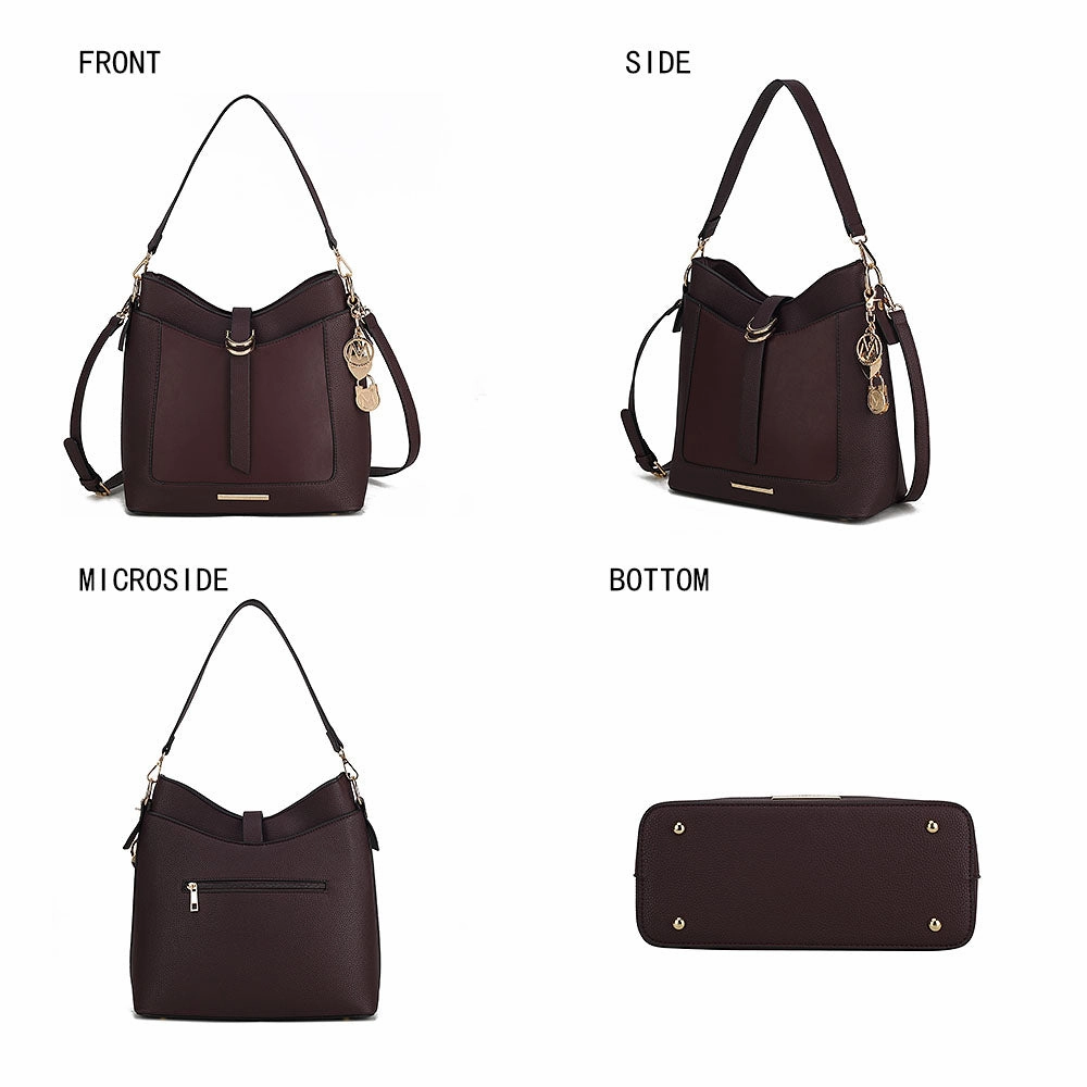 Geneva Crossbody Handbag with Keychain