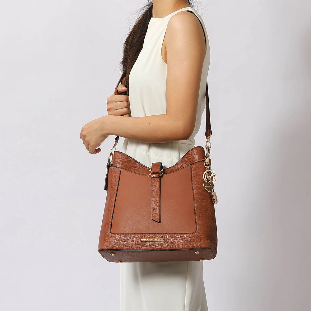 Geneva Crossbody Handbag with Keychain