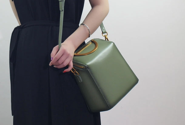 Genuine Leather backpack bag shoulder bag black brown for women leather crossbody bag