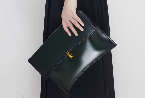 Genuine Leather clutch purse bag shoulder bag black for women leather crossbody bag