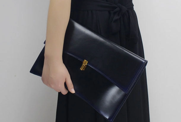 Genuine Leather clutch purse bag shoulder bag black for women leather crossbody bag