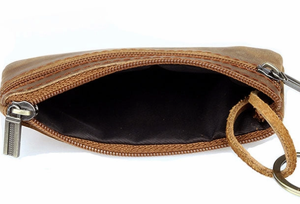 Genuine Leather Mens Wallet Cool billfold Card Coin Holder Wallet Purse for Mens