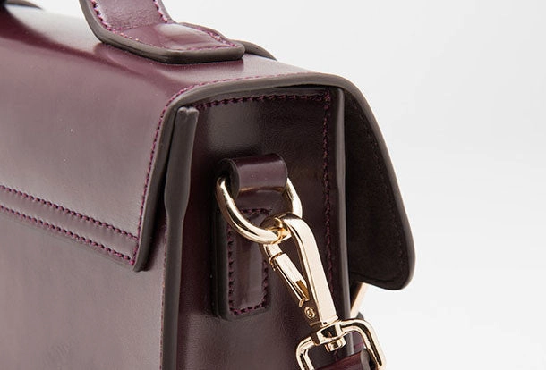 Genuine Leather Satchel bag shoulder bag for women leather crossbody bag