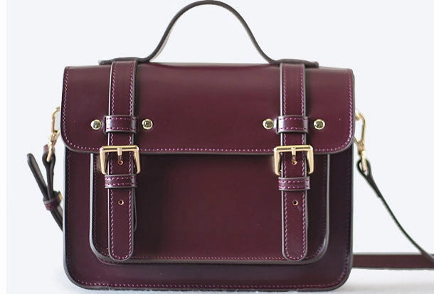 Genuine Leather Satchel bag shoulder bag for women leather crossbody bag