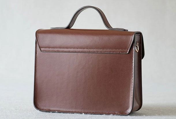 Genuine Leather Satchel bag shoulder bag for women leather crossbody bag