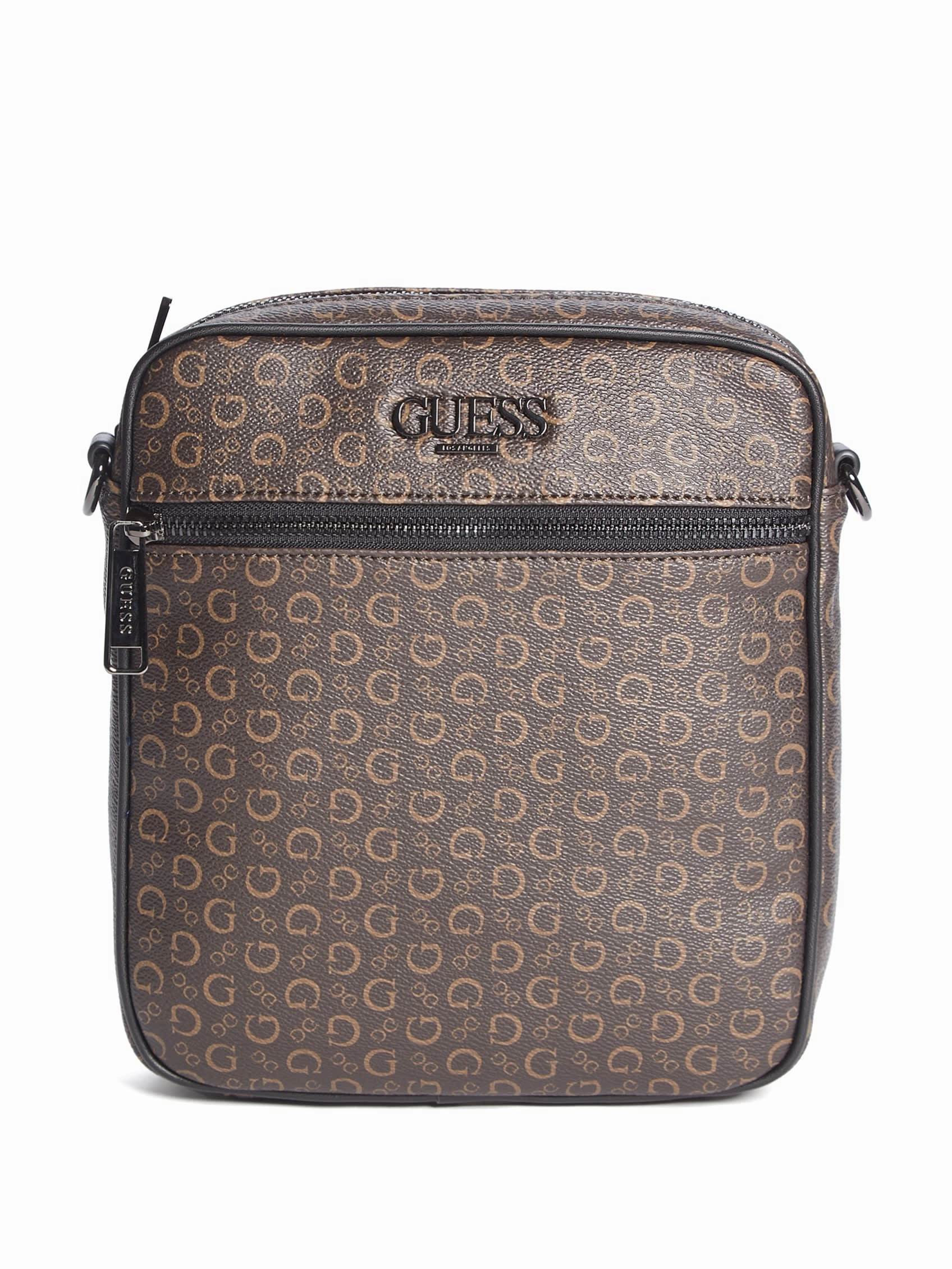 Gio Logo Top-Zip Crossbody