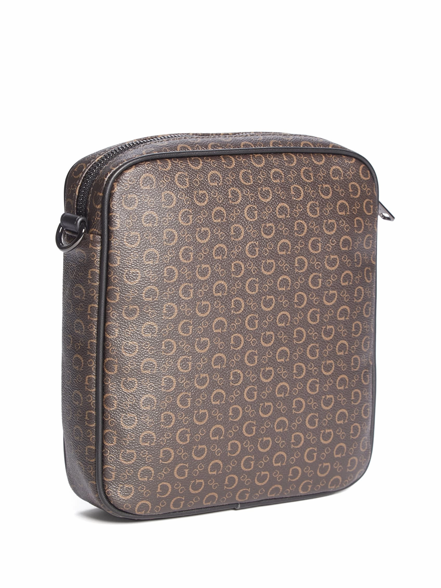 Gio Logo Top-Zip Crossbody