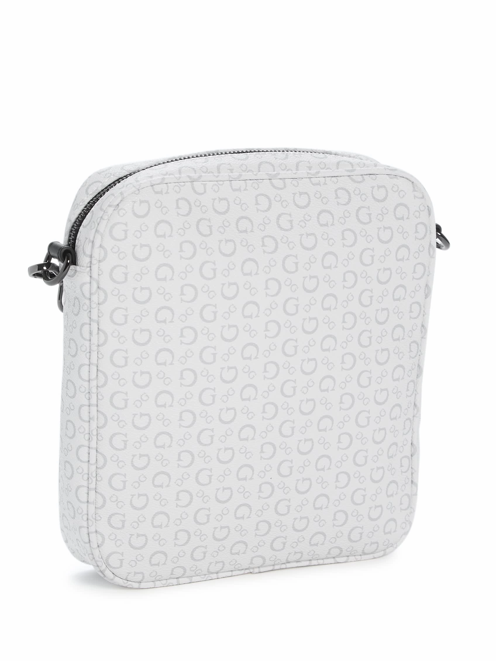 Gio Logo Top-Zip Crossbody