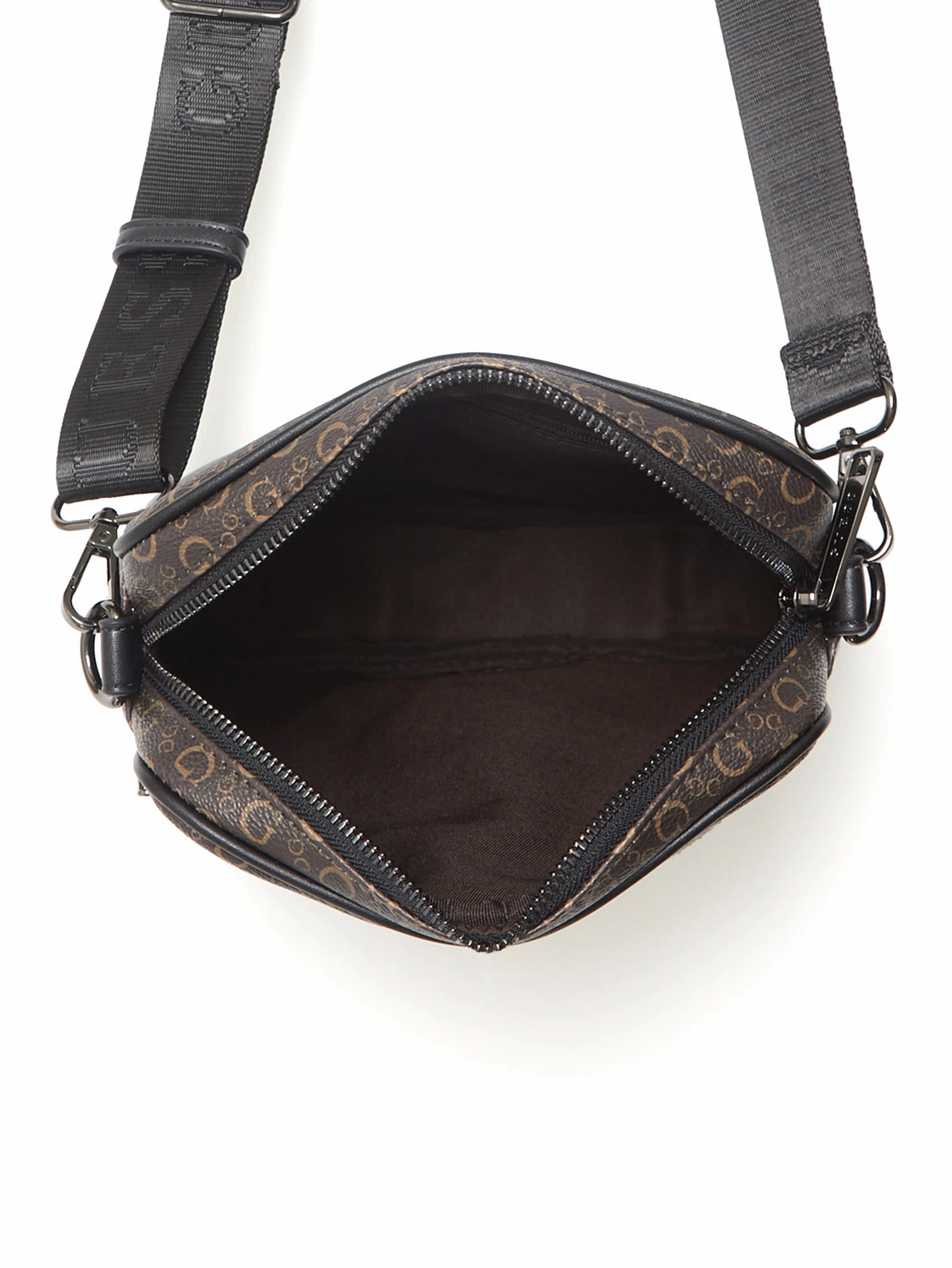 Gio Logo Top-Zip Crossbody