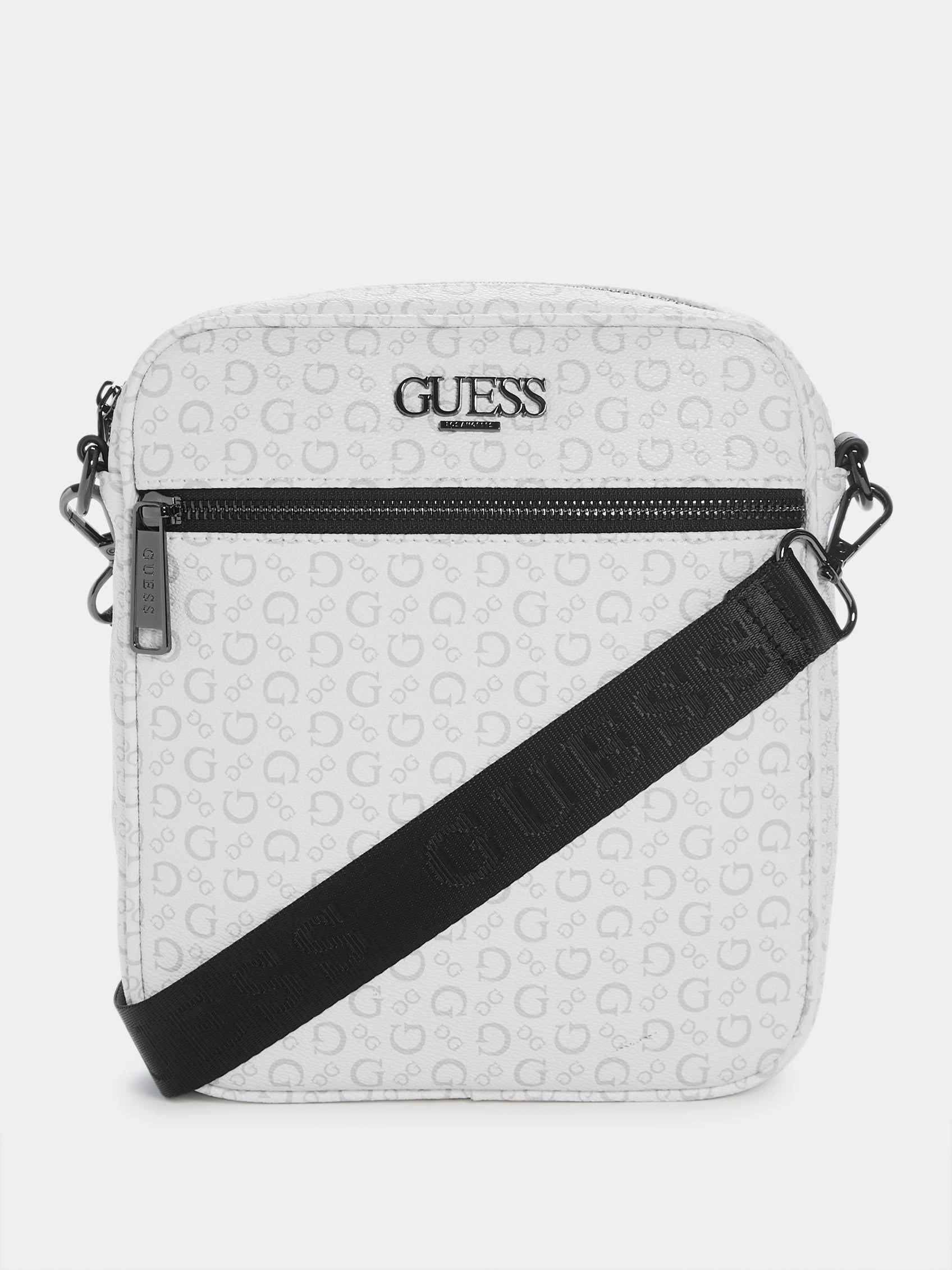 Gio Logo Top-Zip Crossbody