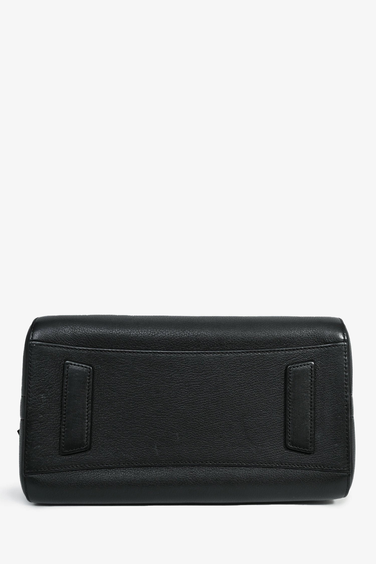 Givenchy Black Leather Medium Antigona Top Handle with Strap