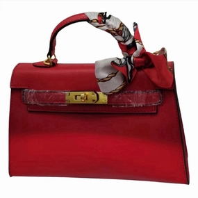 Glam Signature Mini Purse In Red