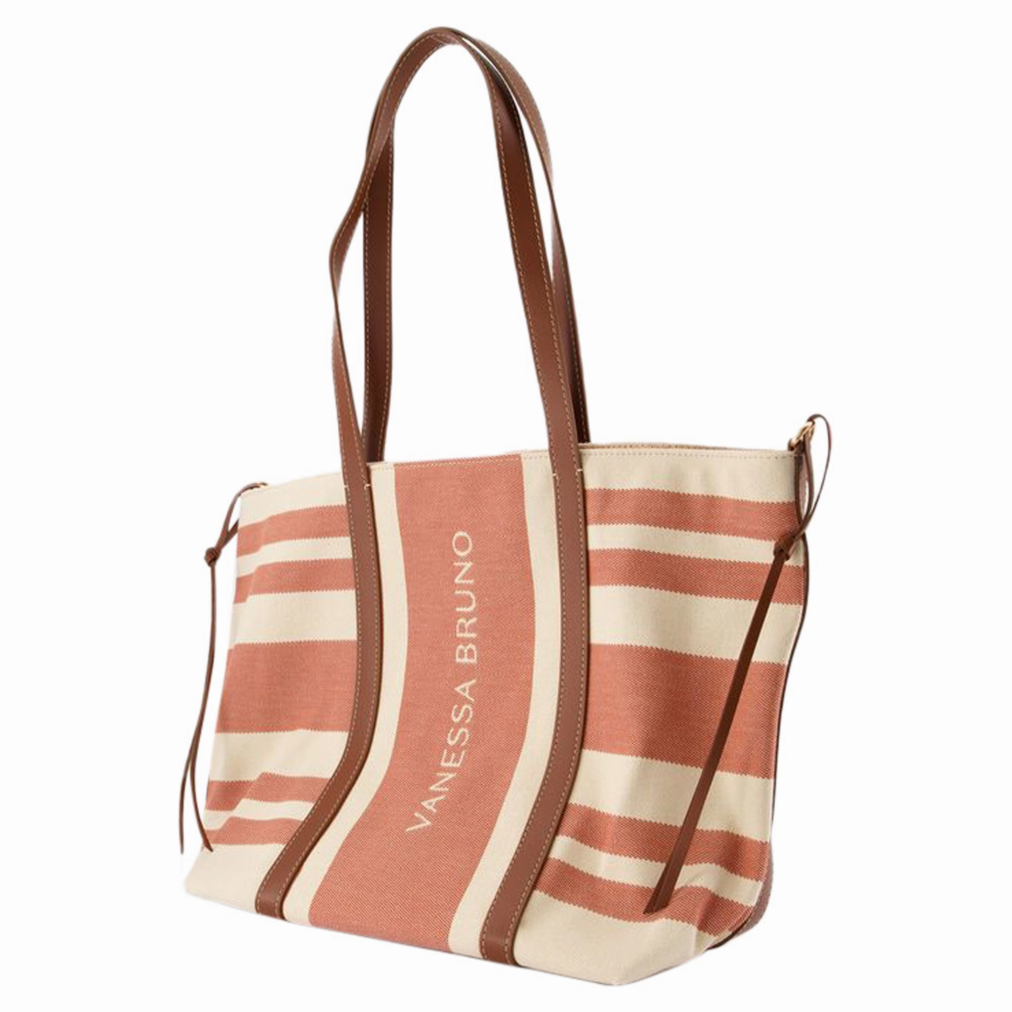 Gm Shopper Bag - Vanessa Bruno - Cotton - Brown