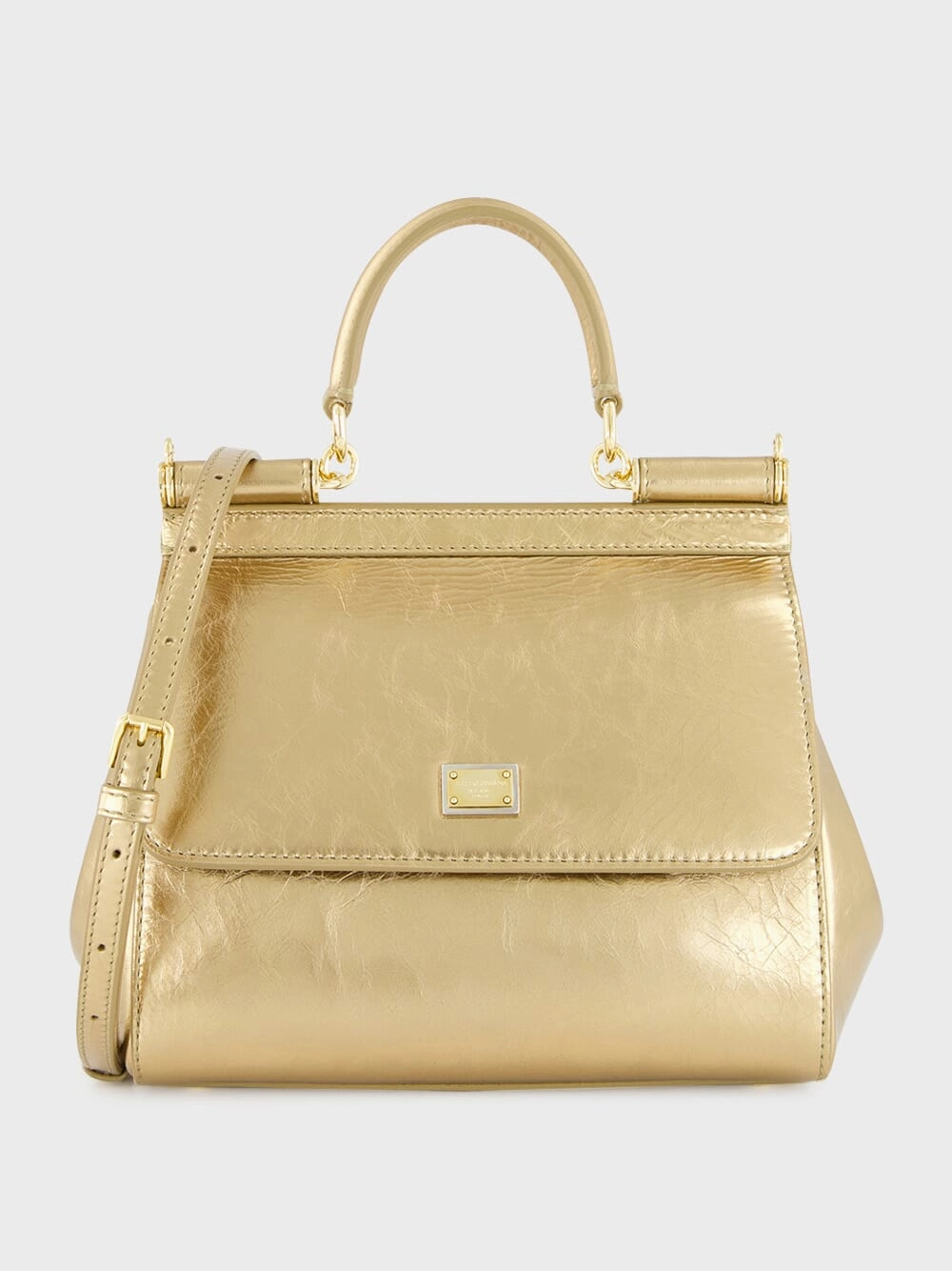 Gold Mini Sicily Bag