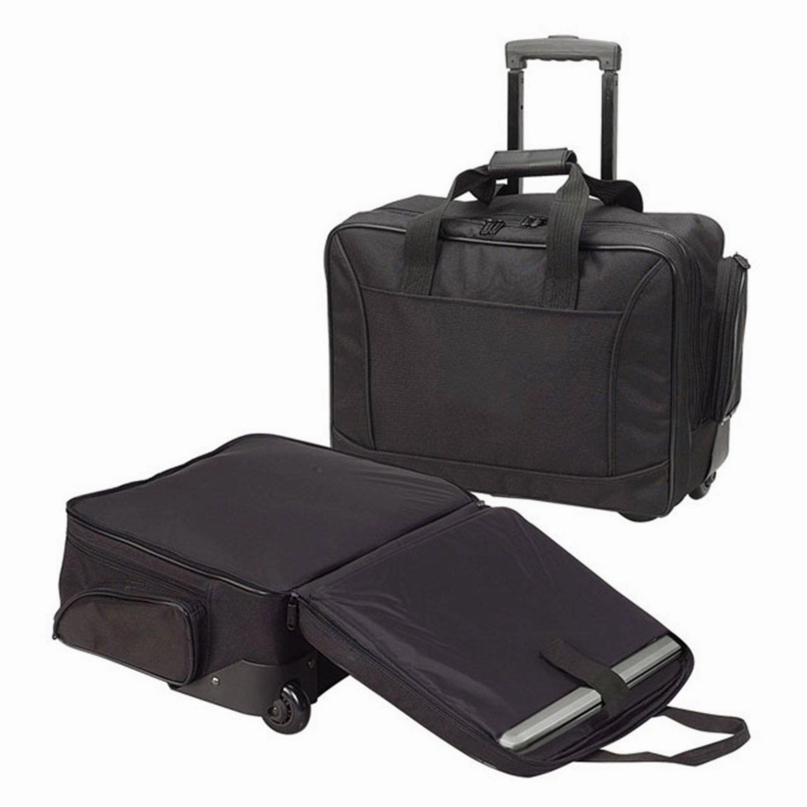 Good Hope Bags 15" laptop Scan Express Wheeled Computer Briefcase