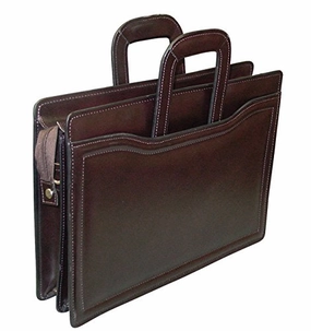 Good Hope Bags Double Gusset Leather Portfolio