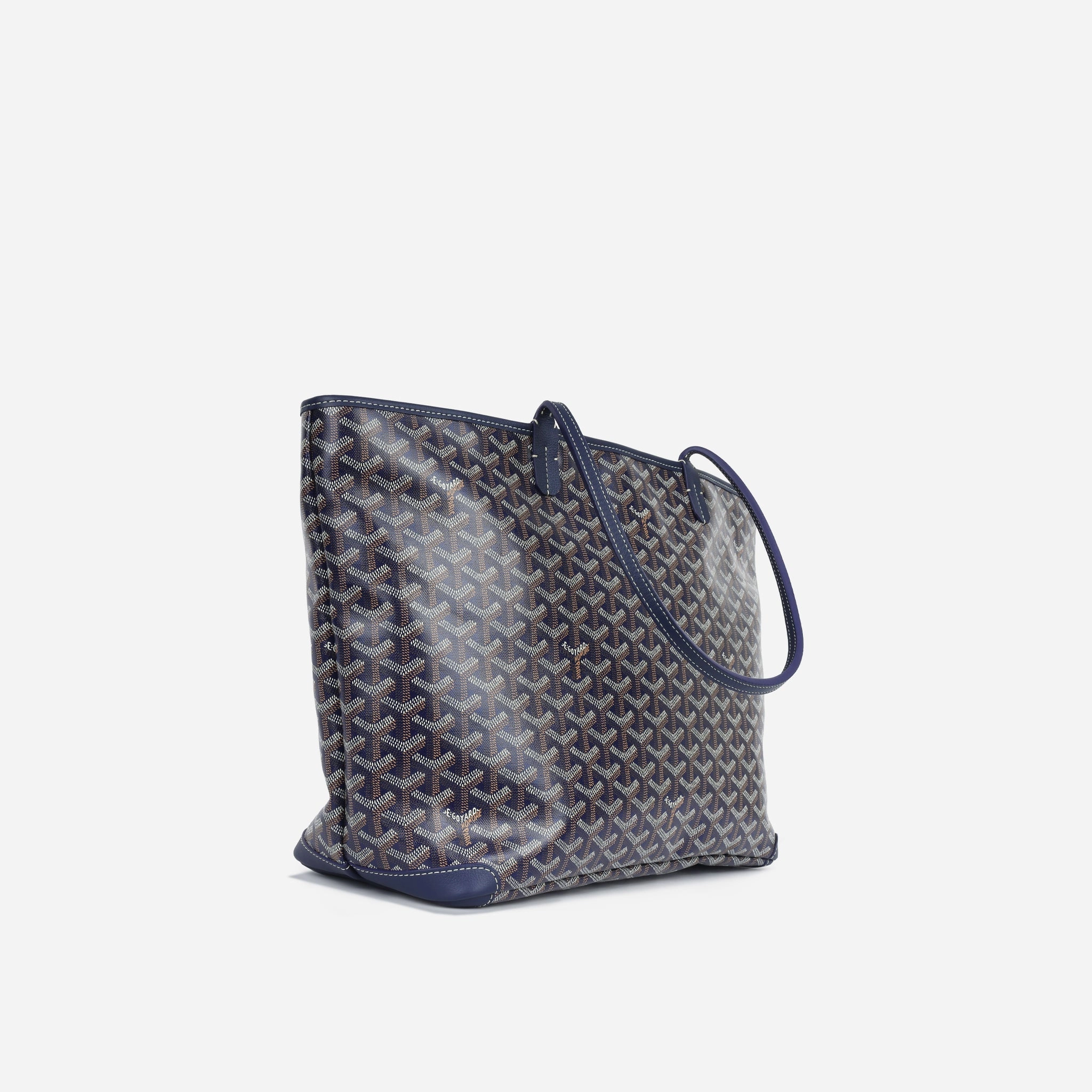 Goyard Artois MM - Navy Blue (NWT)