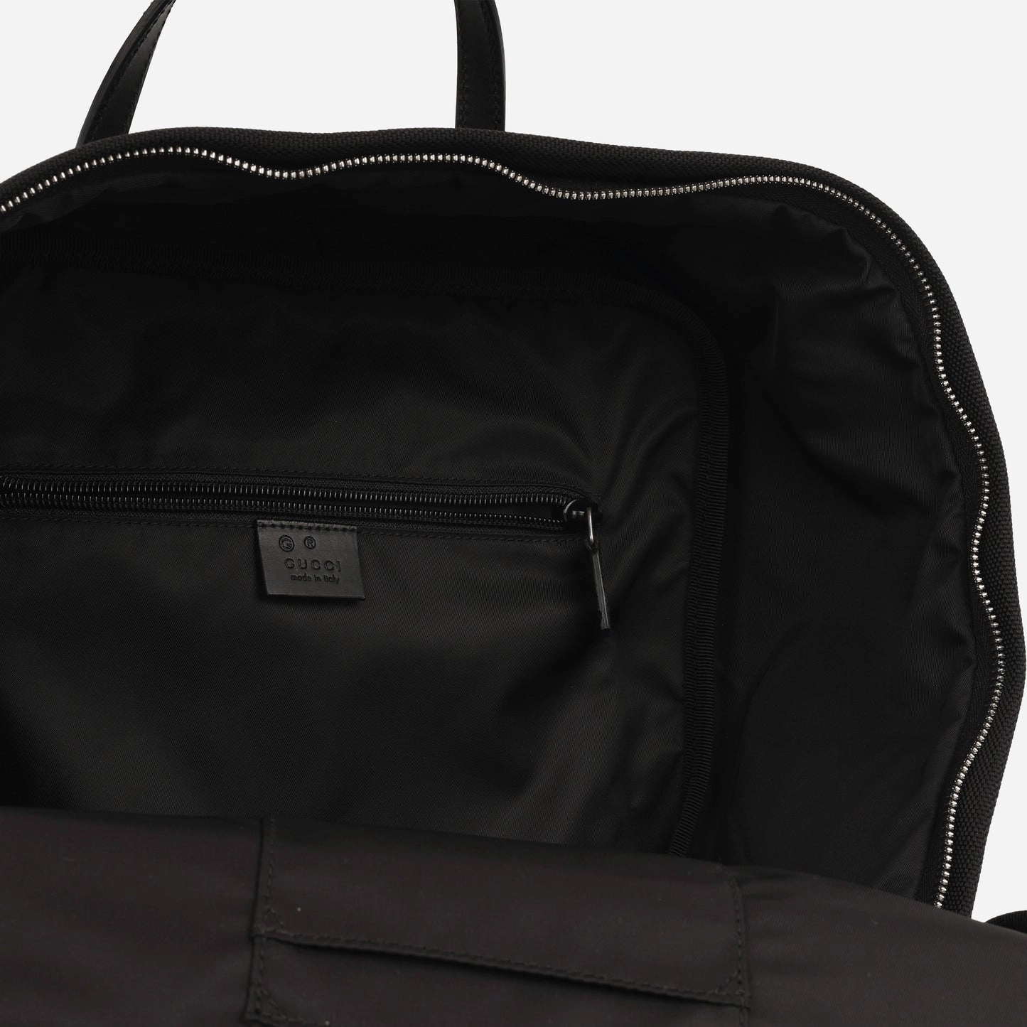 Gucci - Techno Backpack - Black Nylon Red/Green Stripe SHW - Brand New
