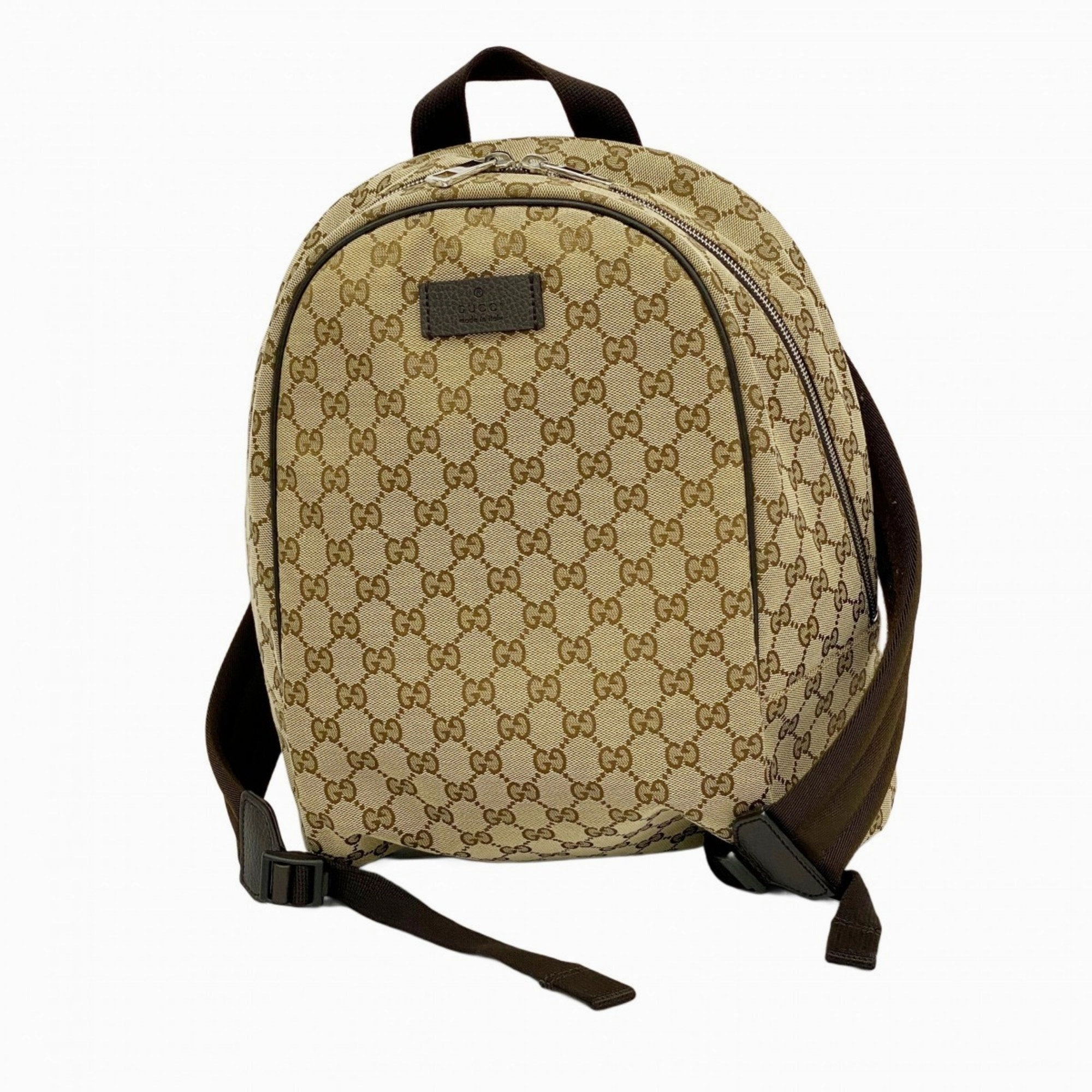 Gucci Canvas Backpack (Pre-Owned)