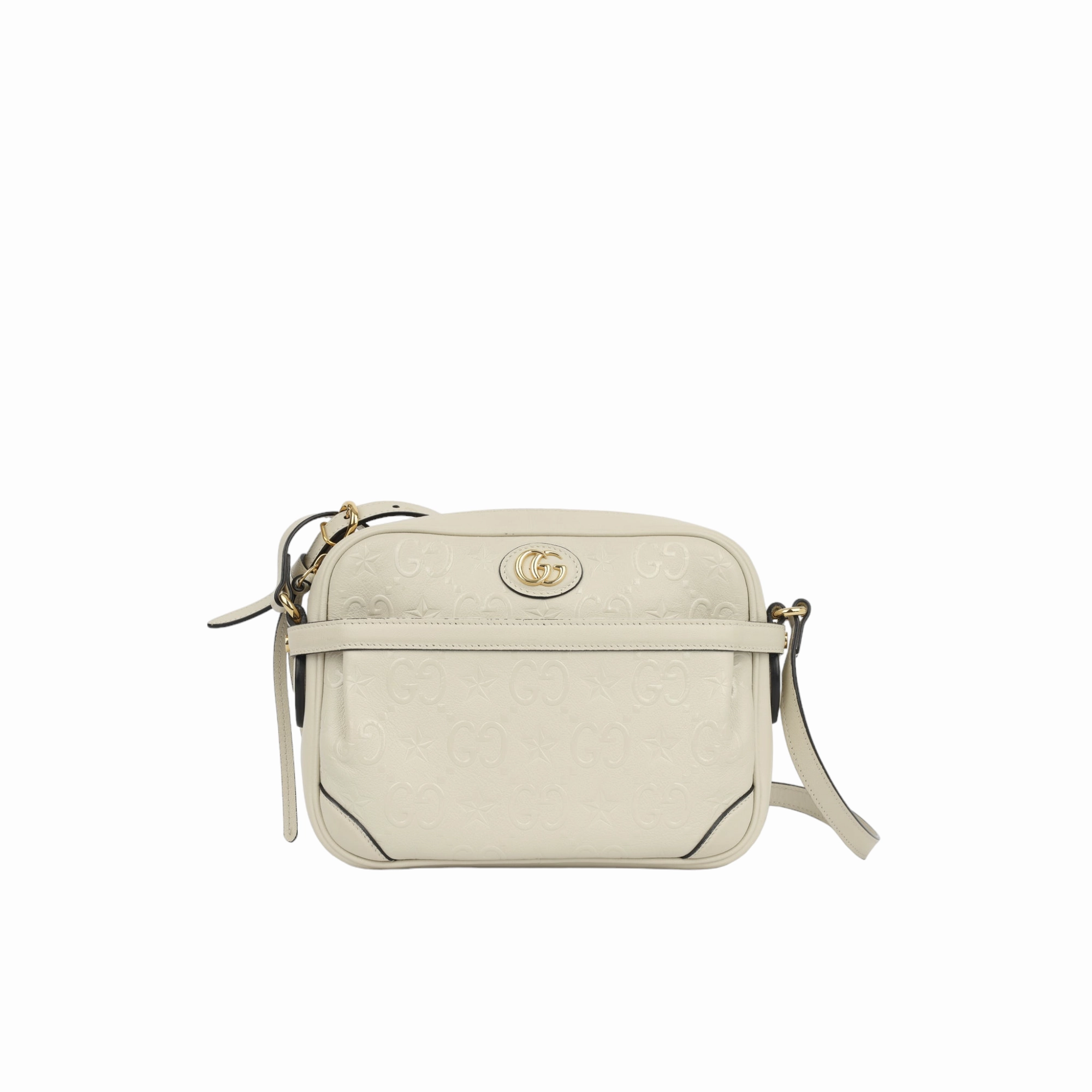 Gucci GG Star Crossbody - Cream Calfskin
