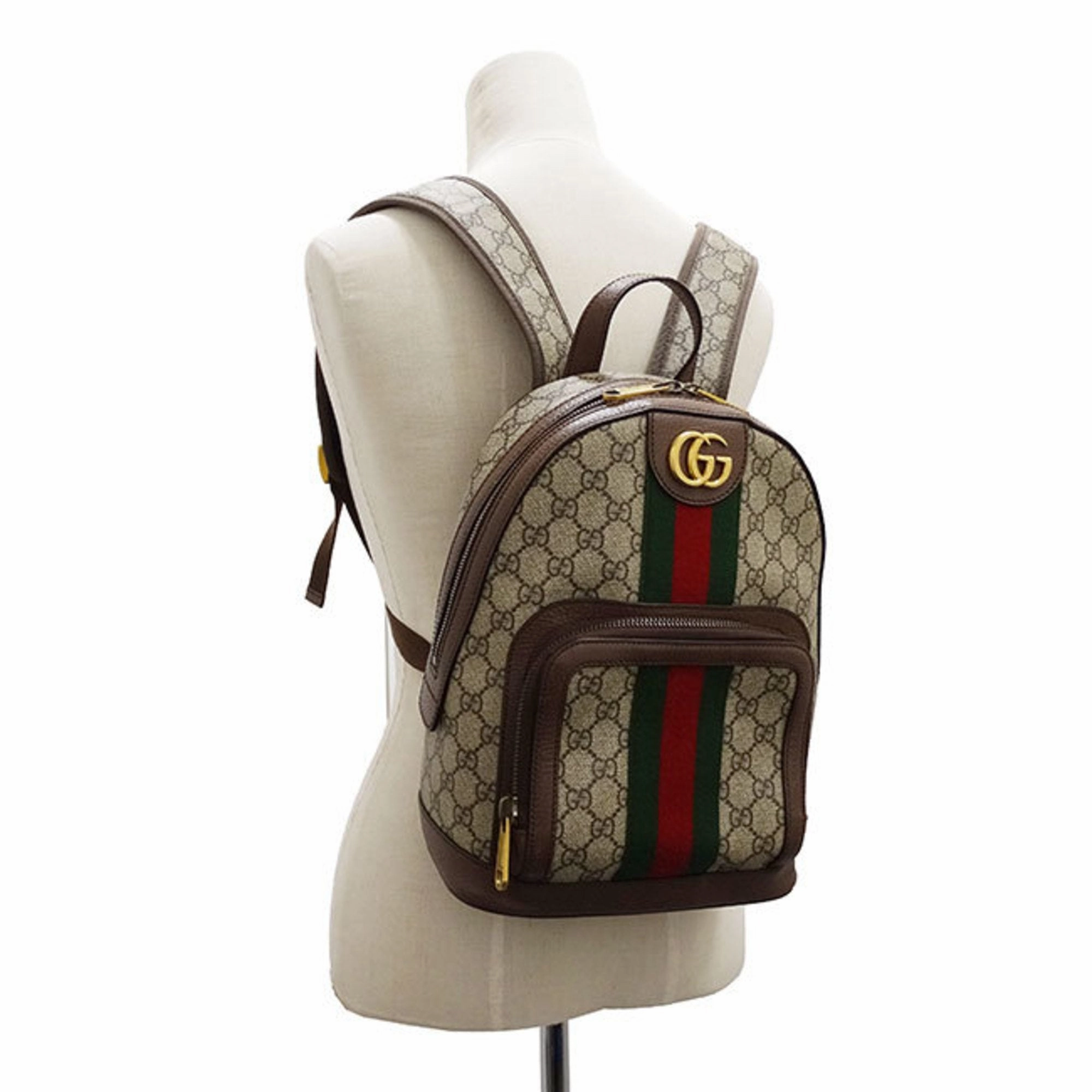 Gucci Gg Supreme Backpack (Pre-Owned)